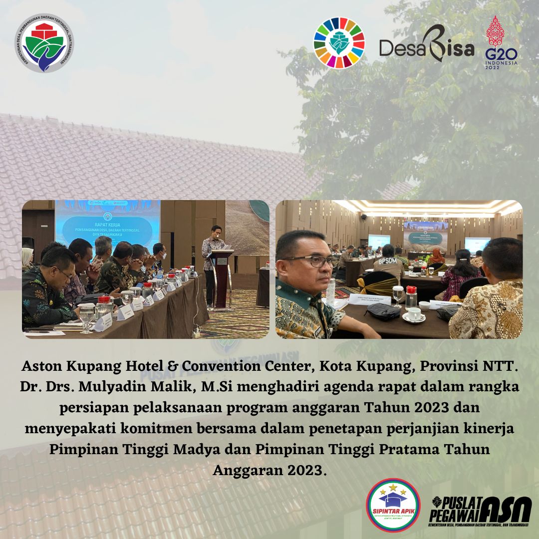 Rapat Kerja Kementerian Desa, PDT dan Transmigrasi